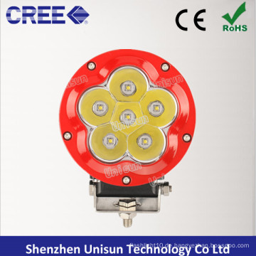 12V-24V 5inch 60W 6X10W 4800lm CREE LED 4X4 Licht